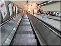 TQ2991 : Escalator, Bounds Green Station, London N11 by Christine Matthews