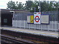 TQ1889 : Queensbury Station platform by David Howard