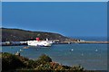 SM9538 : Ferry at Fishguard by Deborah Tilley