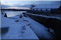 SJ5686 : Sankey Canal lock at Fiddlers Ferry Boatyard by Matt Harrop