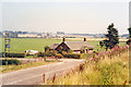 NO1637 : Northward on A93 in Strathmore at Cargill, 1991 by Ben Brooksbank