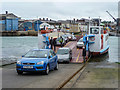 SZ5095 : Chain Ferry, East Cowes, Isle of Wight by Christine Matthews