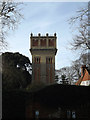 TM4656 : Aldeburgh Water Tower off Park Road by Geographer