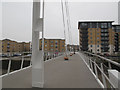 TQ3777 : Deptford Creek Swing Bridge: looking west by Stephen Craven