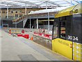 SJ8499 : Manchester Victoria, Temporary Metrolink Terminus February 2015 by David Dixon