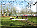 TG2523 : The RAF Coltishall Memorial Garden in Badersfield (set of 2 images) by Evelyn Simak