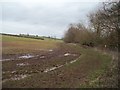 SK3923 : Fields and Bridleway near Breedon by Jonathan Clitheroe