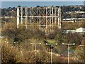 SD8333 : Burnley Gasometer by David Dixon