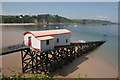 SN1300 : Old Lifeboat Station Tenby from Castle Hill by Jo and Steve Turner