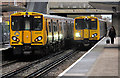 SJ2690 : Class 507 EMUs at Moreton station by William Starkey