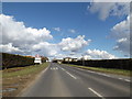 TM0776 : Entering Wortham on the A143 Bury Road by Geographer