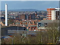 SK5902 : View northwest across the city of Leicester by Mat Fascione