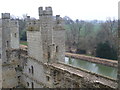 TQ7825 : Bodiam Castle from the Postern Tower by Marathon