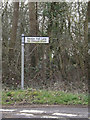 TM2372 : Roadsign on the B1118 Wilby Road by Geographer