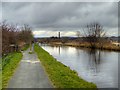 SD8432 : Leeds and Liverpool Canal, The Straight Mile by David Dixon