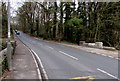 SN6212 : Stone edges of a road bridge over a stream, Ammanford by Jaggery