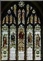 TQ5202 : East window, St Andrew's church, Alfriston by Julian P Guffogg