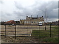 TM2483 : Former Harleston Railway Station by Geographer