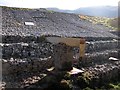 SN7987 : Dam re-enforcement, Llyn Llygad Rheidol by Rudi Winter