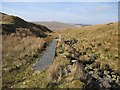 SN7987 : Below Llyn Llygad Rheidol's dam by Rudi Winter