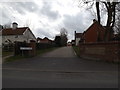 TM2972 : Elm Lodge Road, Laxfield by Geographer