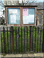 TM2972 : All Saints Church Notice Board by Geographer