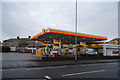 SZ6599 : Shell filling station, Goldsmith Avenue by N Chadwick