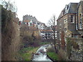 NT2473 : Water of Leith, Dean Village, Edinburgh by Malc McDonald