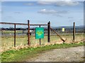 SJ8981 : Woodford Aerodrome Emergency Gate Number 1 by David Dixon