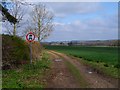 TL2917 : Track from Gobions Farm towards Watton at Stone by Bikeboy