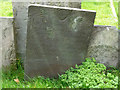 SK6929 : Hickling Churchyard - Belvoir Angel headstone by Alan Murray-Rust