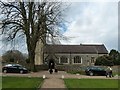 TQ0198 : St Michael's church, Chenies from beside the manor by Rob Farrow