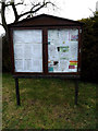 TM0669 : Finningham Village Notice Board by Geographer