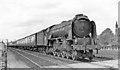 TF1602 : Just south of Werrington Junction the Up 'Northumbrian' rushes towards Peterborough on the ECML, 1950 by Ben Brooksbank