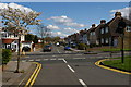 TQ3765 : Links View Road, Spring Park, seen across Bridle Road by Christopher Hilton