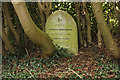 TF0343 : Headstone in Rauceby Hospital burial ground by Richard Croft