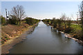 TF3453 : Stone Bridge Drain at Northlands by Kate Jewell