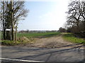 TM2172 : Footpath off the B1117 Stradbroke Road by Geographer