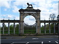 TQ1676 : The Screen at Syon House by Marathon