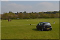 SJ5567 : Kelsall Hill Horse Trials: dressage arenas by Jonathan Hutchins