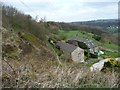 SE0916 : Houses on Nettleton Hill by Christine Johnstone