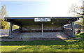 SH7217 : The stand at Dolgellau Athletic Amateur Football Club by Jeff Buck