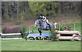 SJ5567 : Kelsall Hill Horse Trials: cross-country fence 9b by Jonathan Hutchins