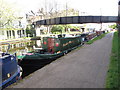 TQ2382 : Matilda-May - narrowboat on Paddington Arm, Grand Union Canal by David Hawgood