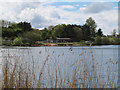 SJ8462 : View west across Astbury Mere by Stephen Craven