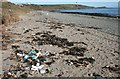 NX3540 : Litter, Monreith Bay by Richard Sutcliffe