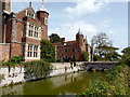 TL8647 : Moat and Bridge at Kentwell Hall by PAUL FARMER