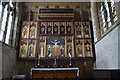 SK8497 : Reredos and Triptych,  All Saints' church, Laughton by Julian P Guffogg