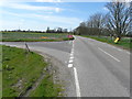 TR2343 : Road closed ahead and diversion signs by John Baker