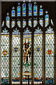 SK9398 : St Andrew stained glass window, St Andrew's church by Julian P Guffogg